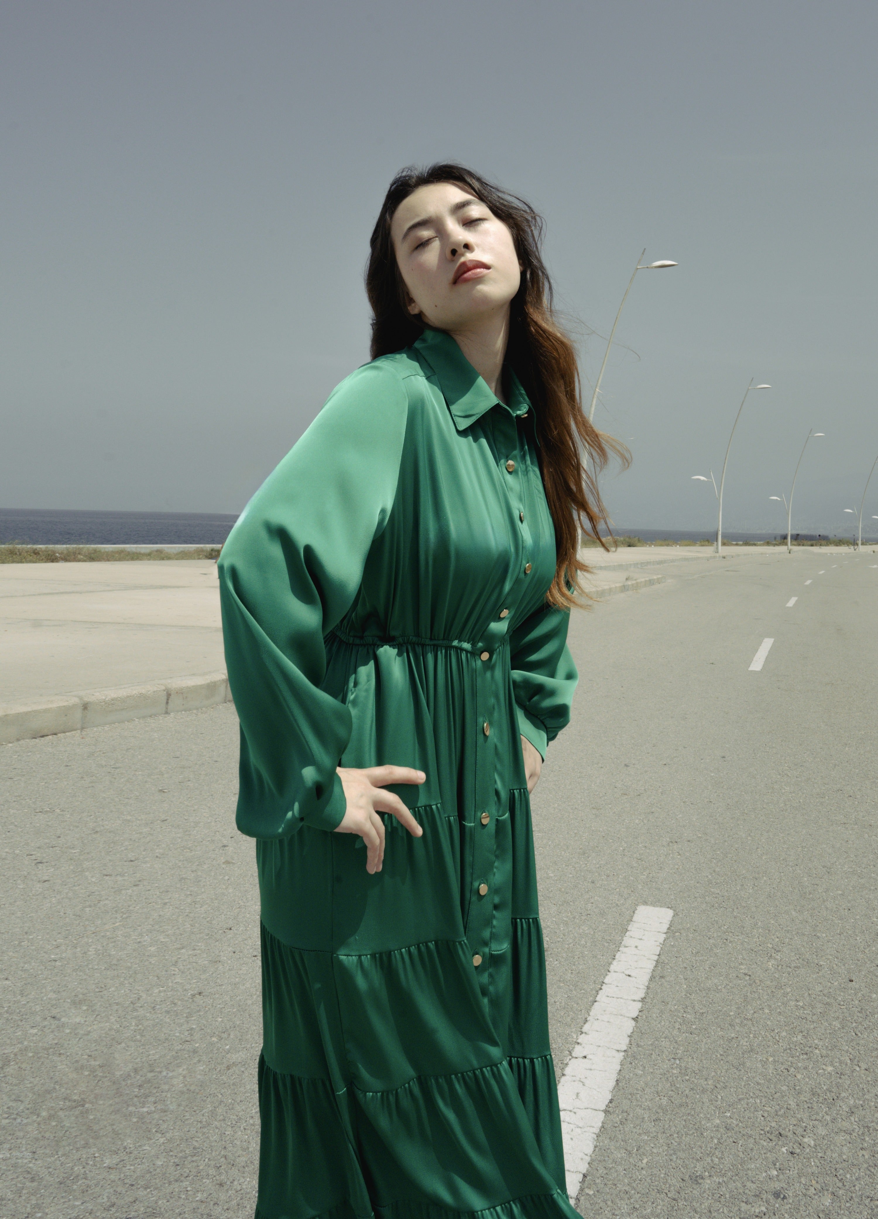 The Julia Dress- Kelly Green XL The Julia Dress- Kelly Green XL