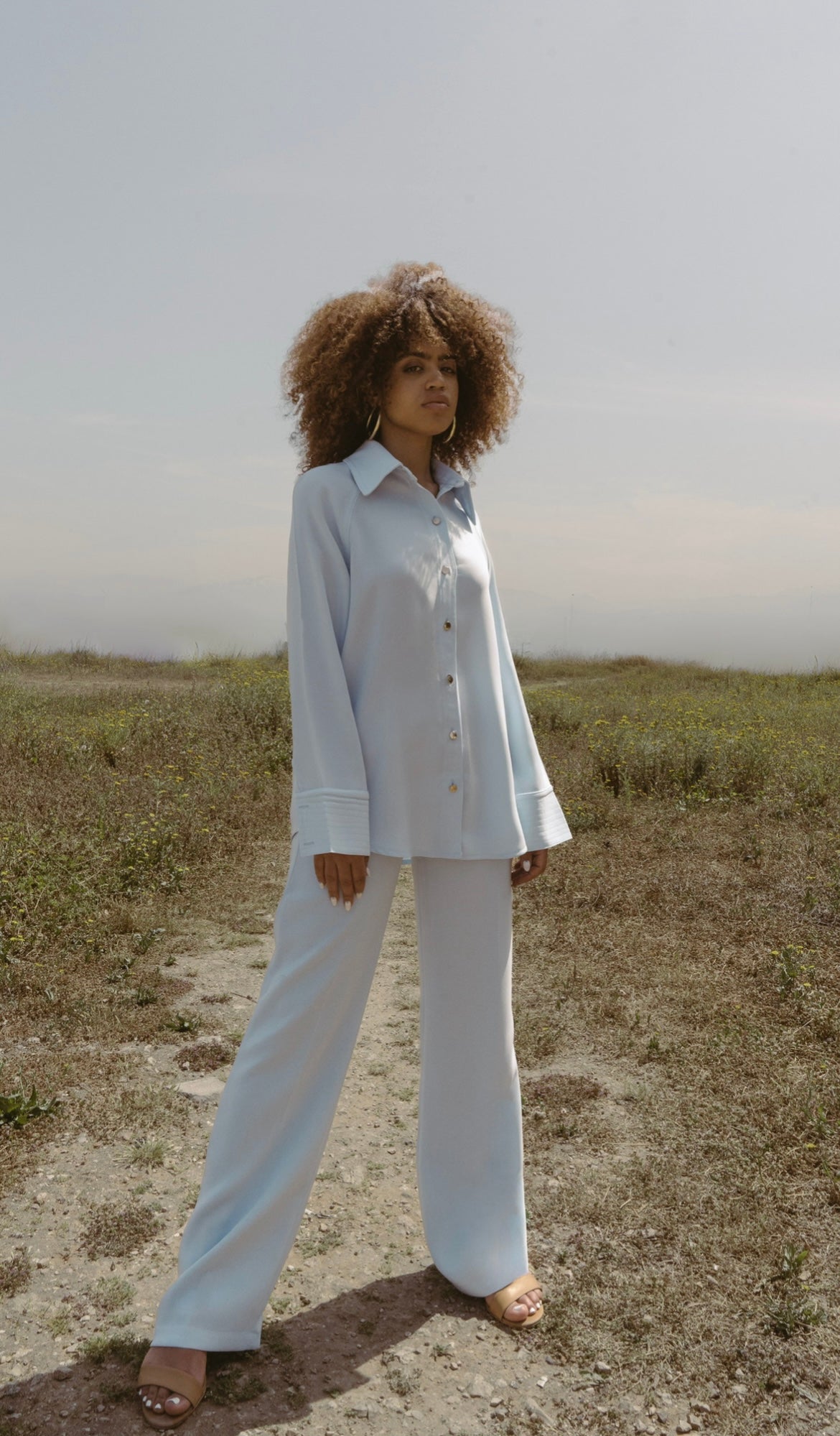 Dalia Two Piece Set - Sky