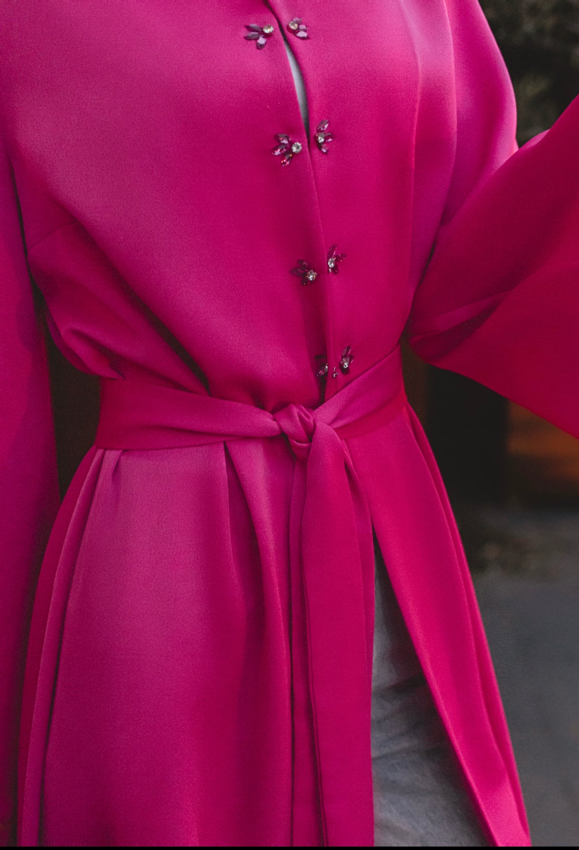 Fushia Abaya