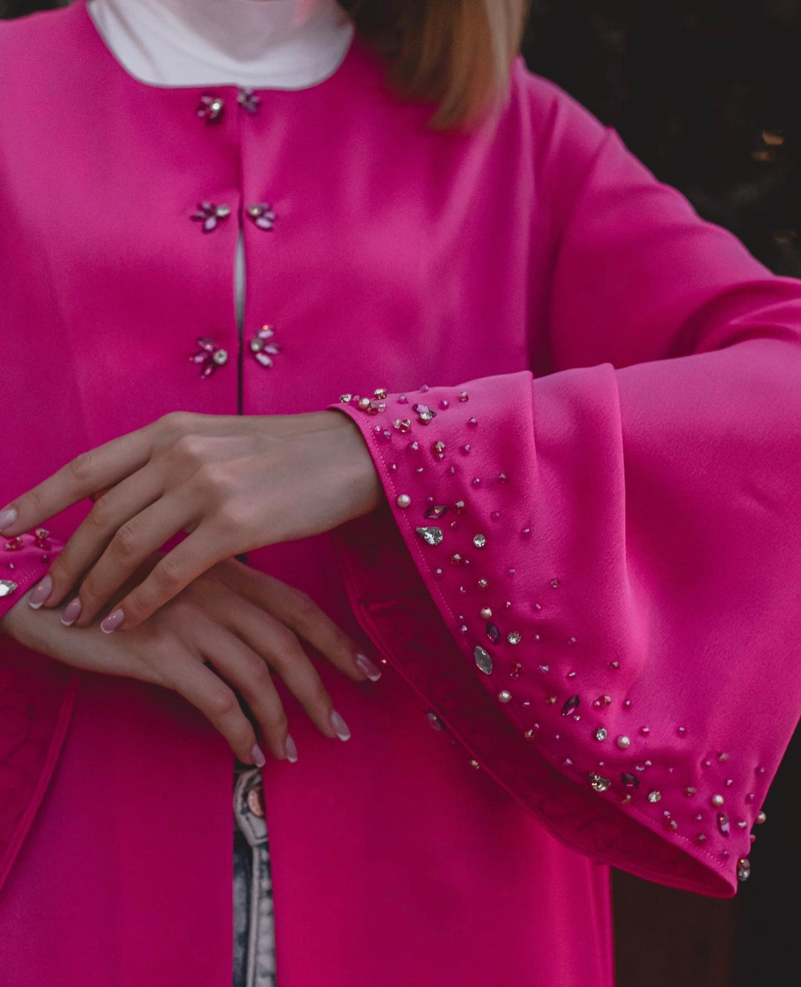 Fushia Abaya