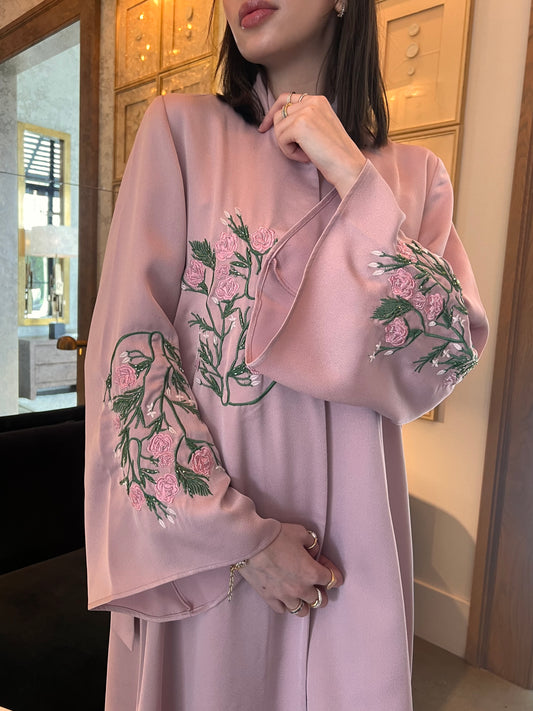 Damascene Rose Abaya